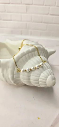 دستبند گوی البرنادو و مروارید - تصویر 2