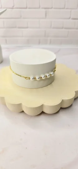 دستبند گوی البرنادو و مروارید