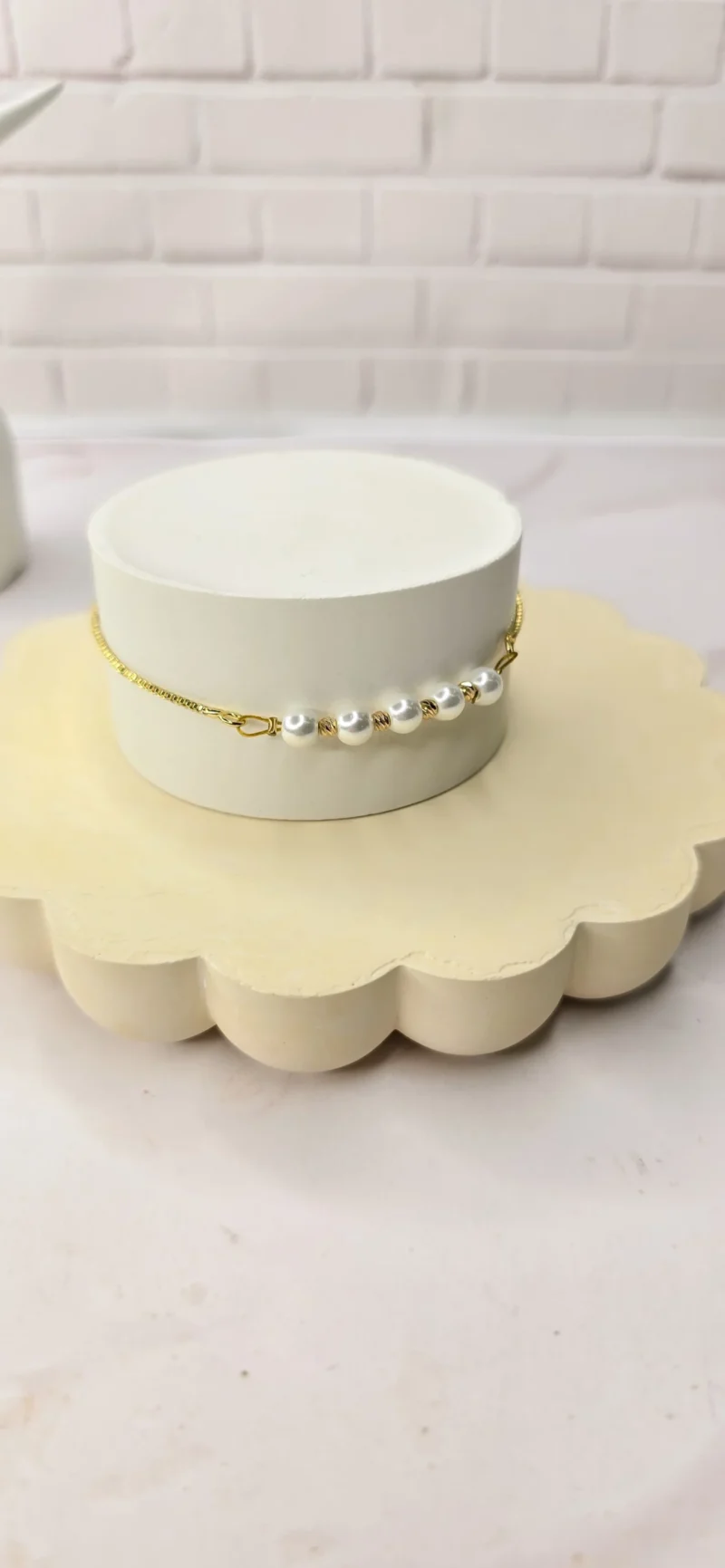 دستبند گوی البرنادو و مروارید - تصویر 1