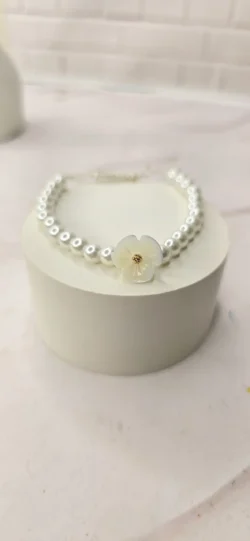دستبند مروارید و گوی البرنادو