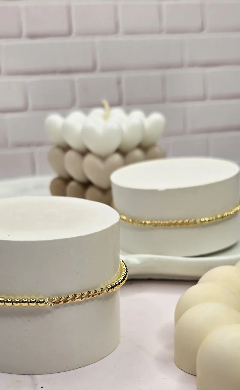 دستبند کارتیه طرح گوی البرنادو ساده - تصویر 2